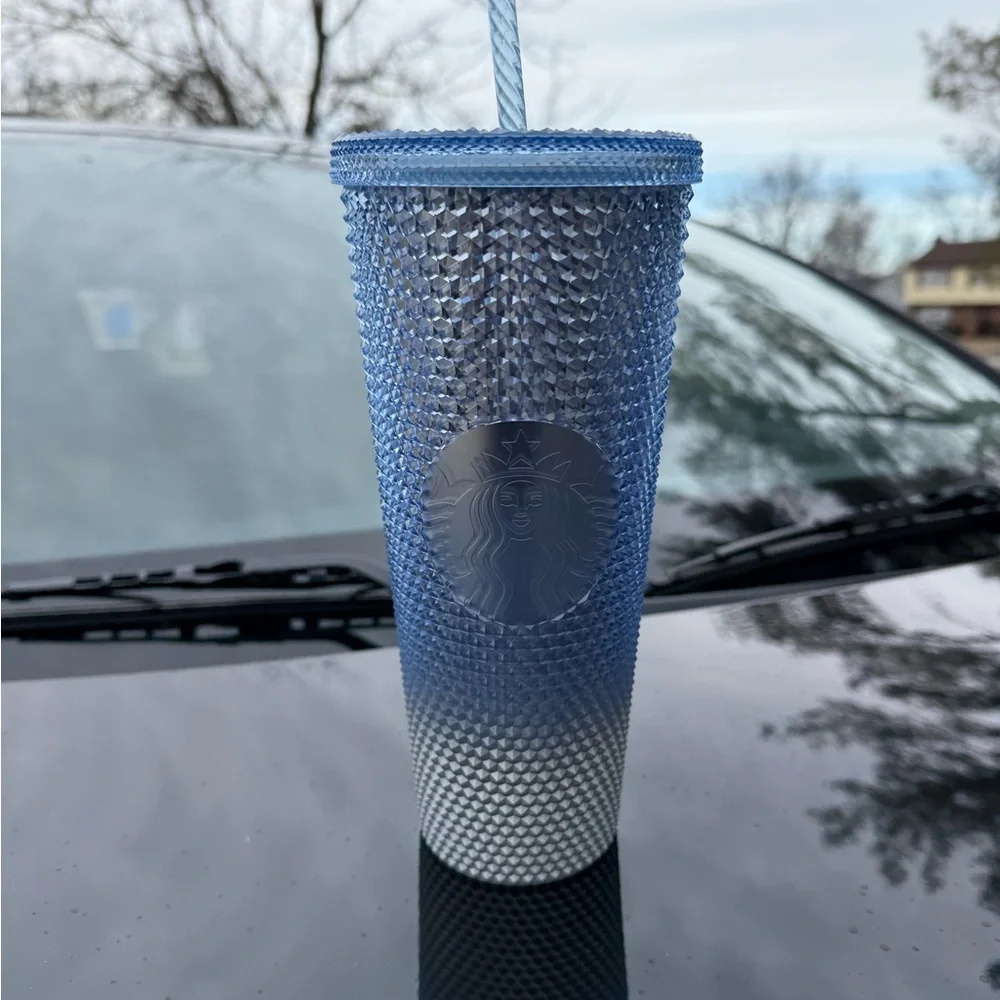 Starbucks Blue Gradient Studded Tumbler🩵💙 - Picture 3 of 4